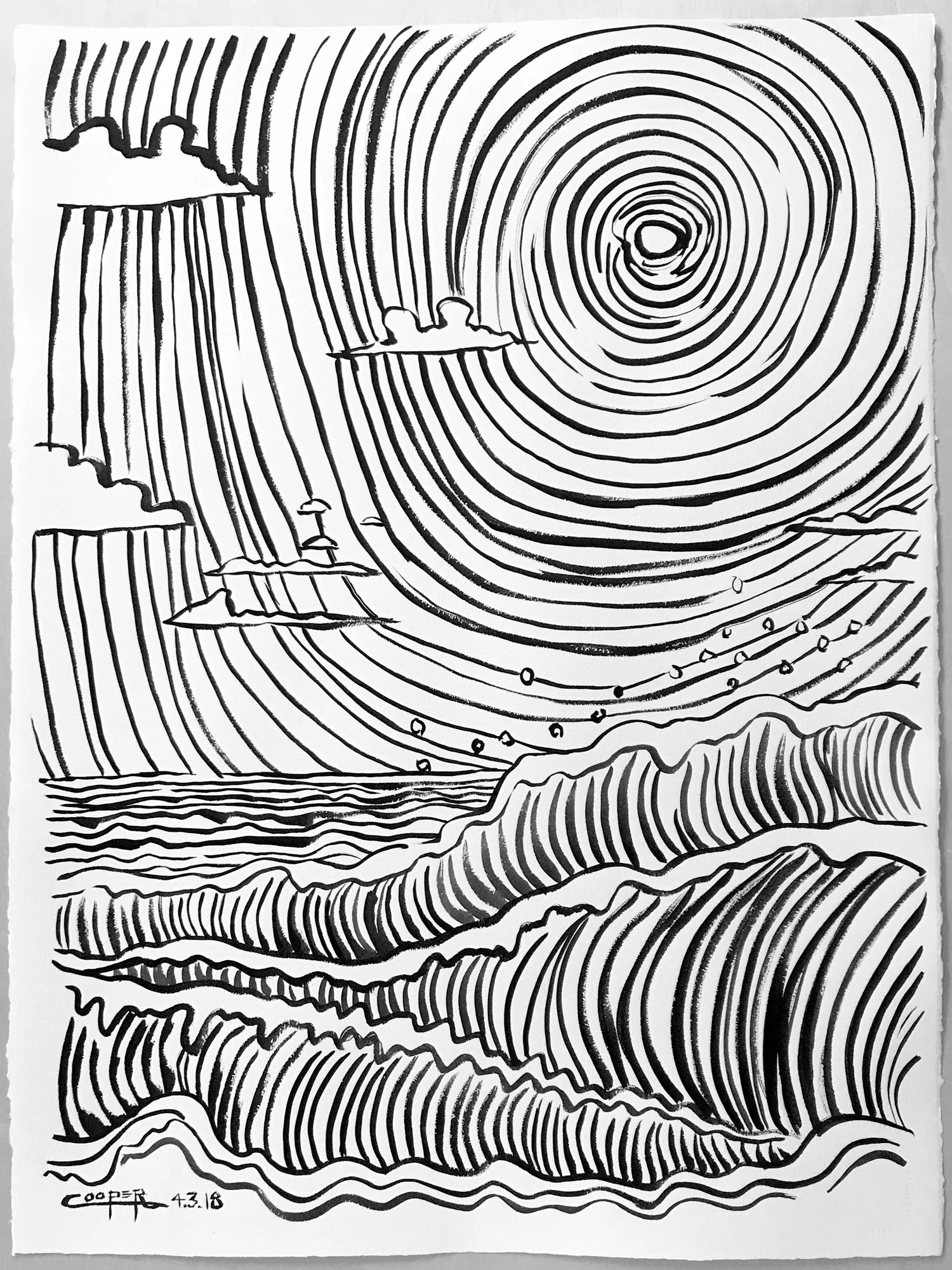 Sumi Moon, High Tide