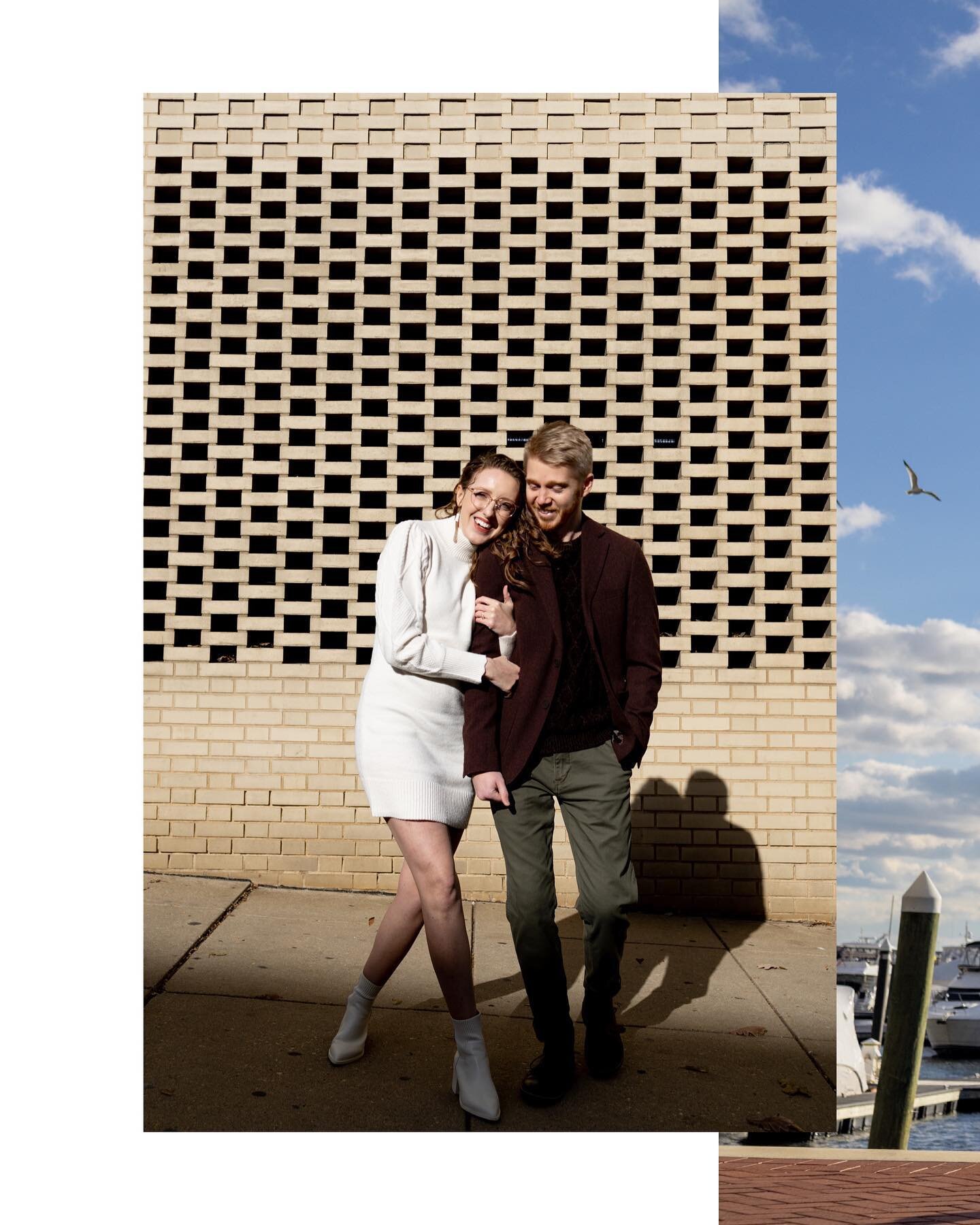 Laura + Dylan&rsquo;s super cute and artsy (and windy!) engagement shoot &lt;3

#bmorelove #highschoolsweethearts