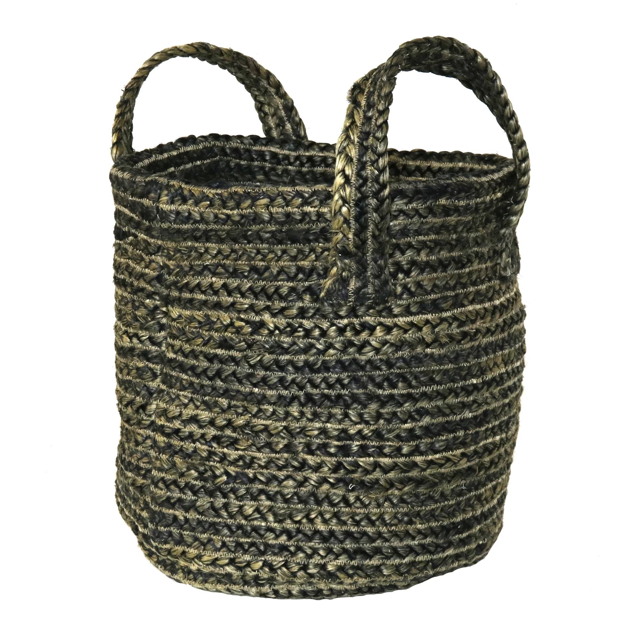 Natural Braided Hemp Storage  DecorPlanter Basket