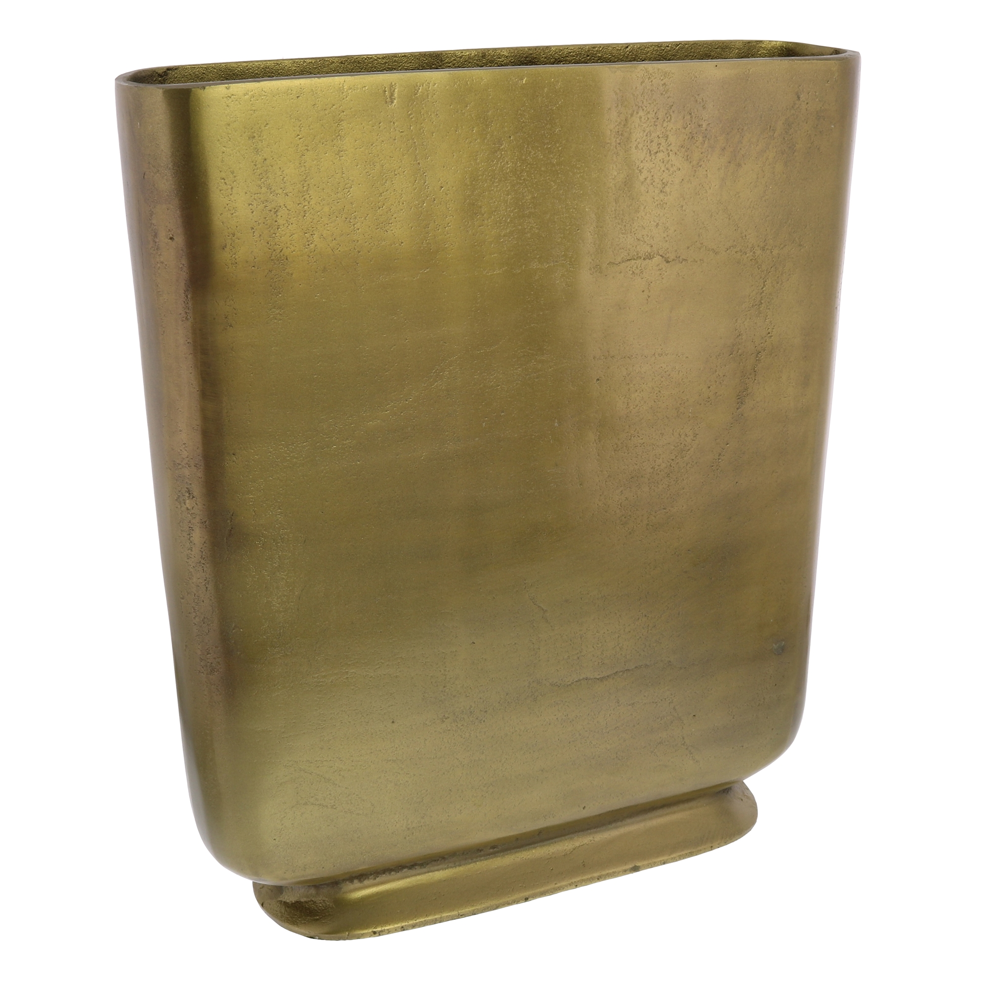 Brass Plated Sleek Decorative Vases
