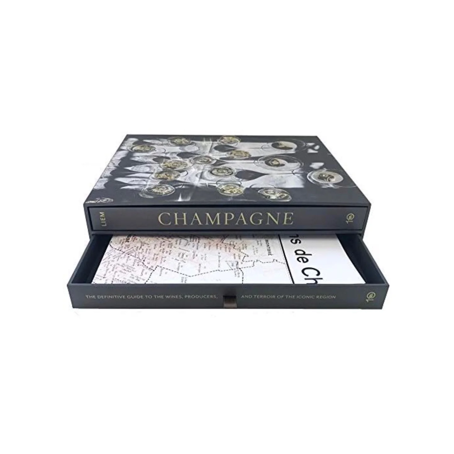 Champagne Boxed Book & Map Set