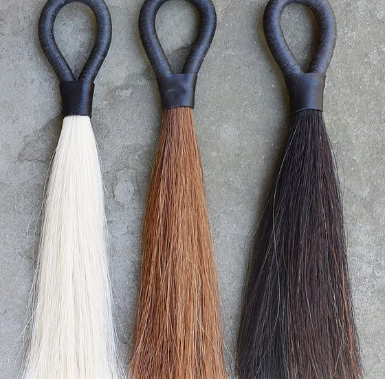 Horse Hair Tassel Decorative Object Handmade in New York