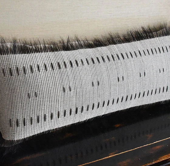 Horse Hair Woven Pillows Alexandra Kohl