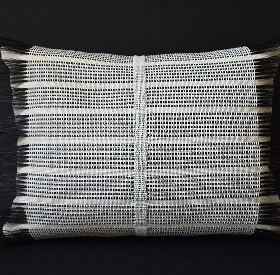 Horse Hair Woven Pillows Alexandra Kohl