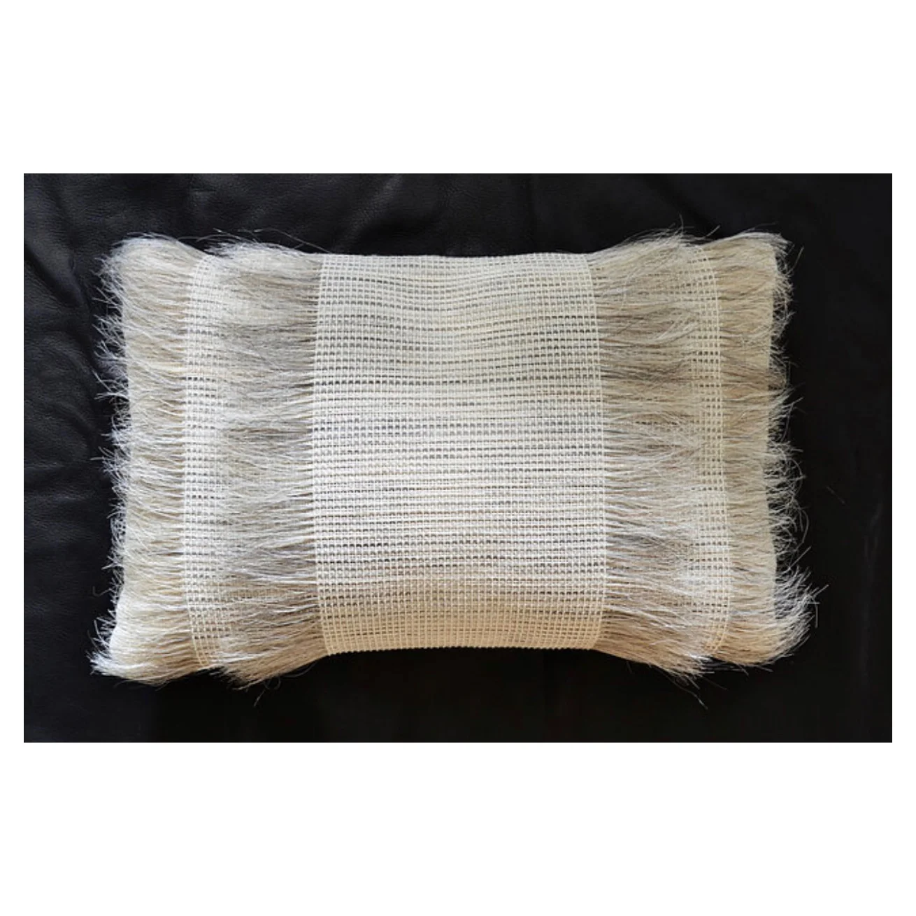 Horse Hair Woven Pillows Alexandra Kohl