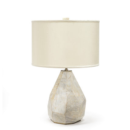 Geometric Marble Table Lamp