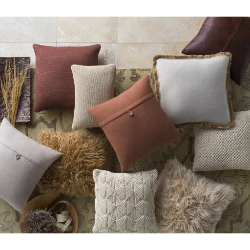 Palisades Faux Fur Throw Pillow Collection