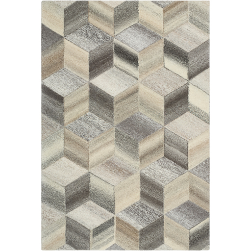 Geometric Wool Abstract Indoor Designer Rug