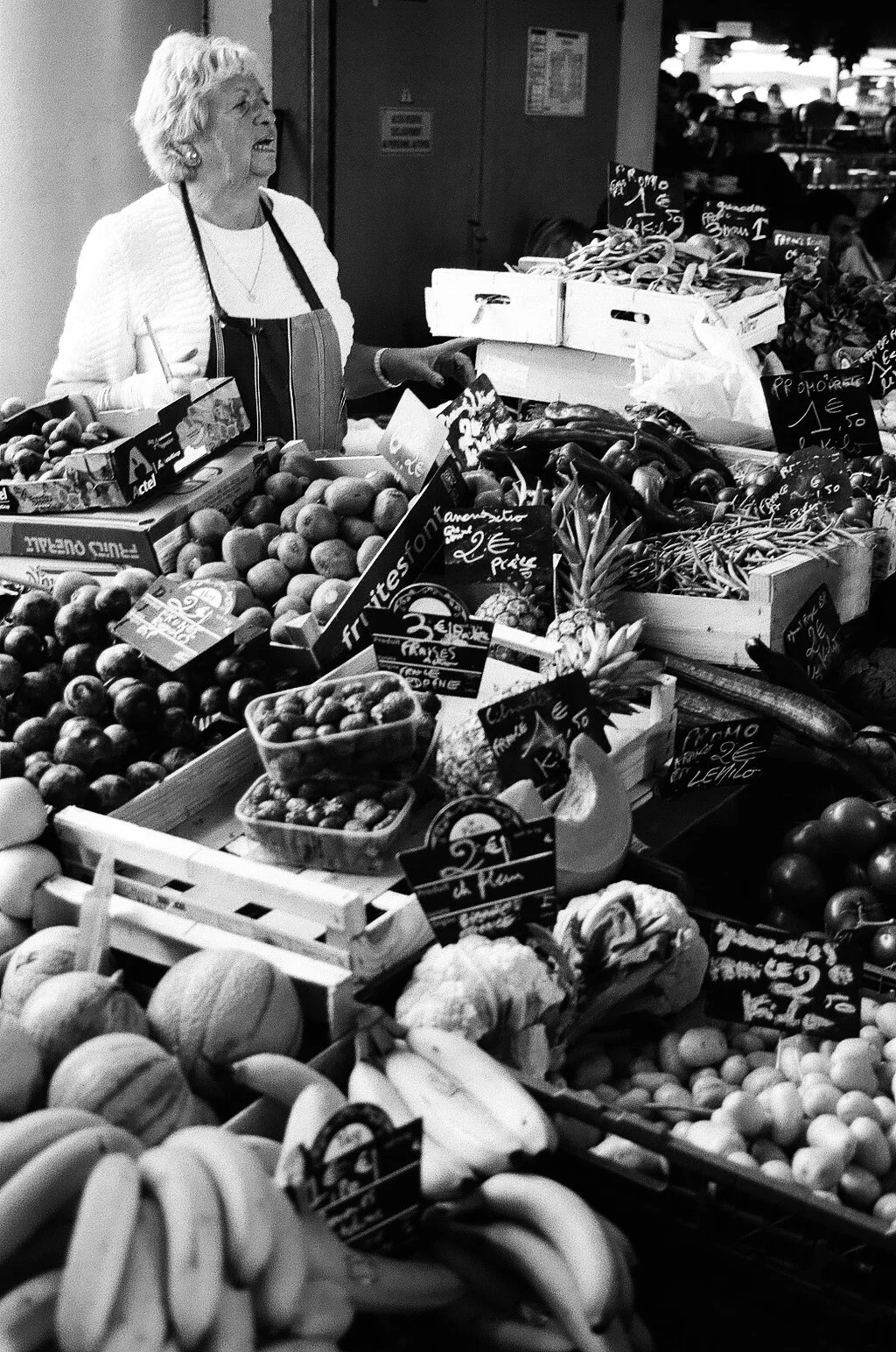 Bordeaux Paris France Black and White Photographs by Canon Hastings