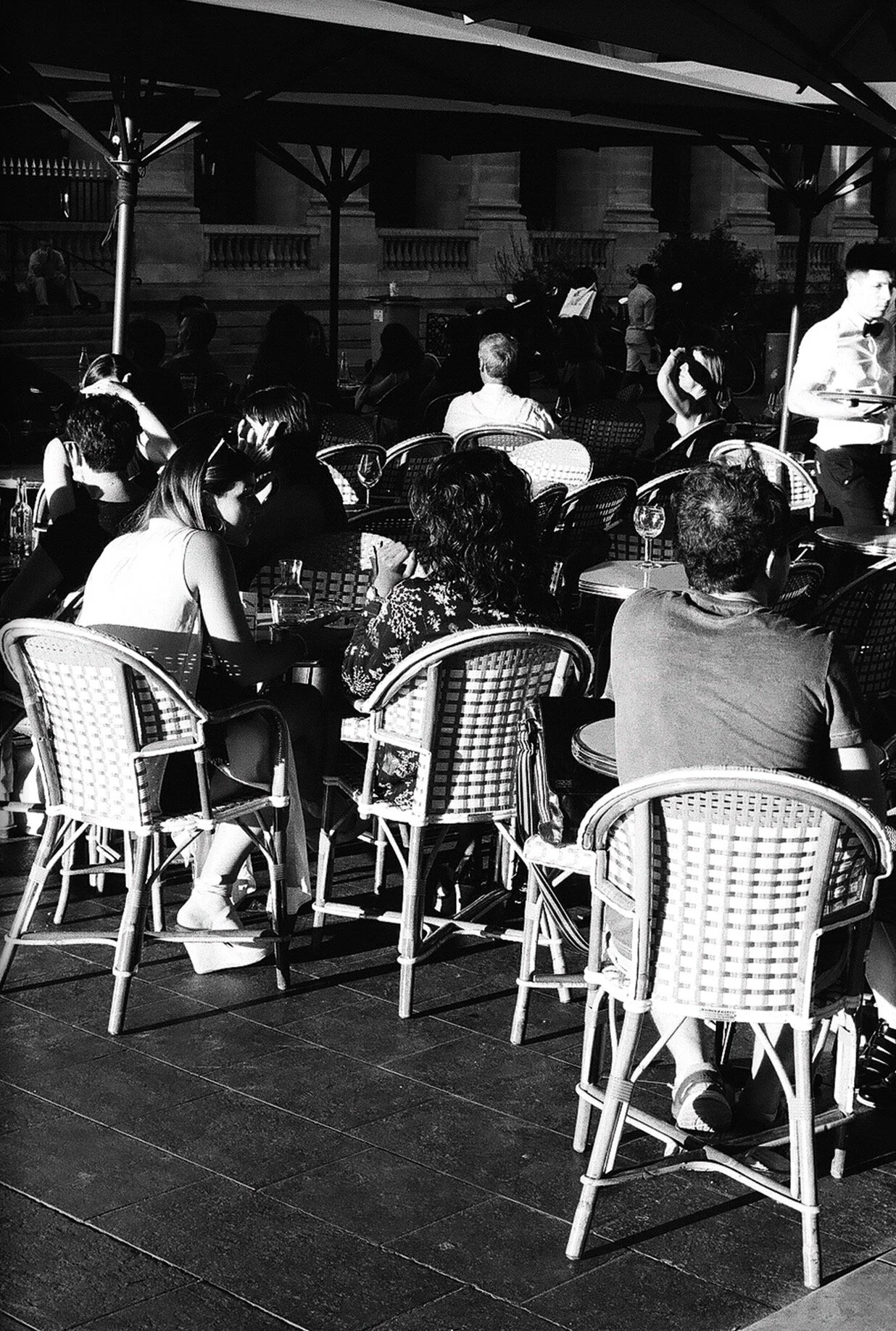 Bordeaux Paris France Black and White Photographs by Canon Hastings