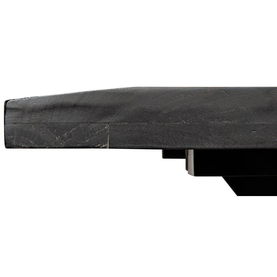 X Rectagular Dining Table Black