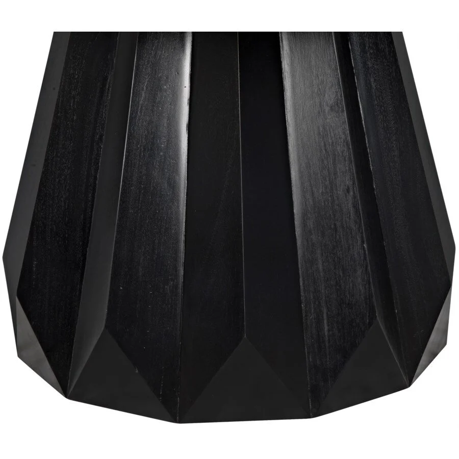 Brosch Mahogany Round Black Dining