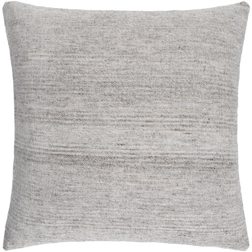 Malibu Soft Grey Wool Pillow