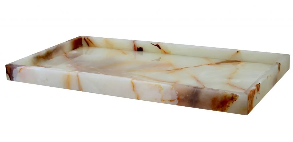 Onyx Marble Vanity Tray Designer Home Decor