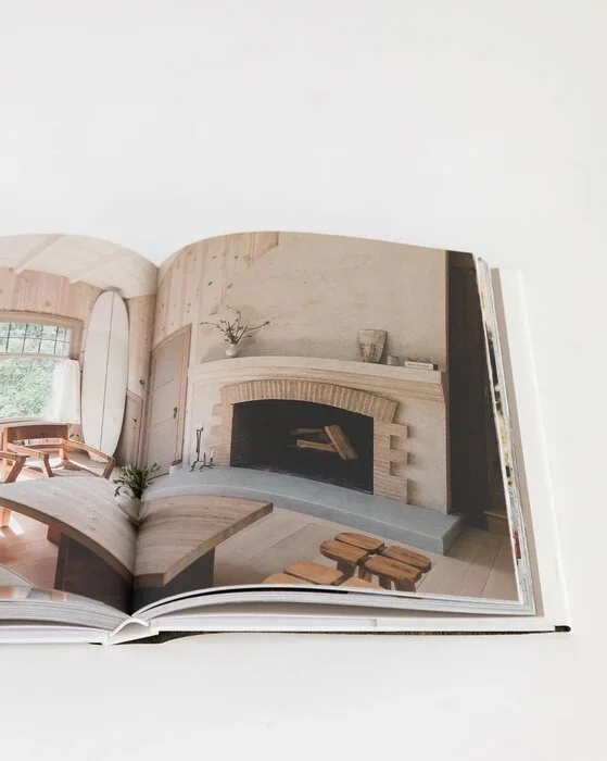 Pacific Natural at Home Book Page Living Room Design