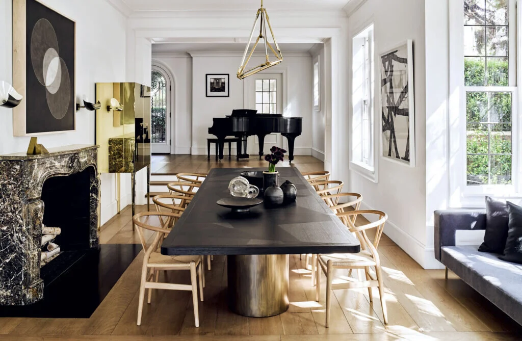Nicole Hollis: Curated Interiors Coffee Table Book Page Dining Room