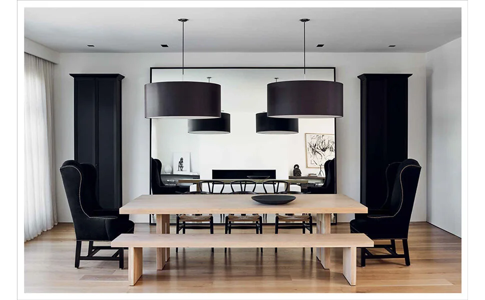 Nicole Hollis: Curated Interiors Coffee Table Book Page Dining Room