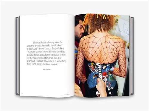John Galliano for Dior Fashion Coffee Table Book Page