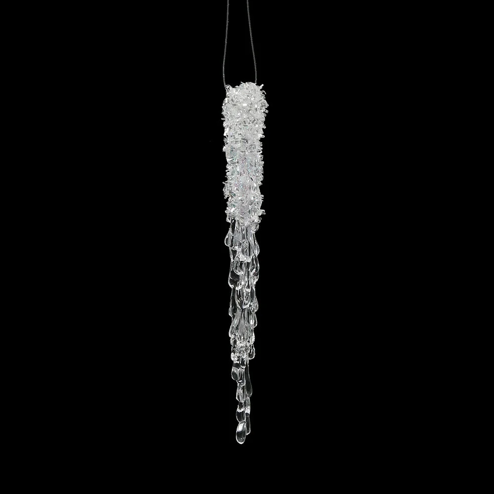 Brilliant Glitter Drop Icicle Ornament