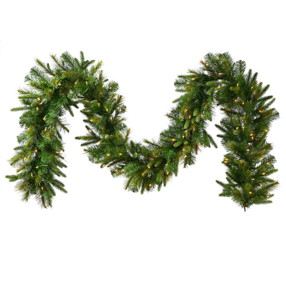 Classic Cashmere Green Pine Christmas Garland