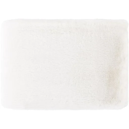 Snow White Faux Fur Throw
