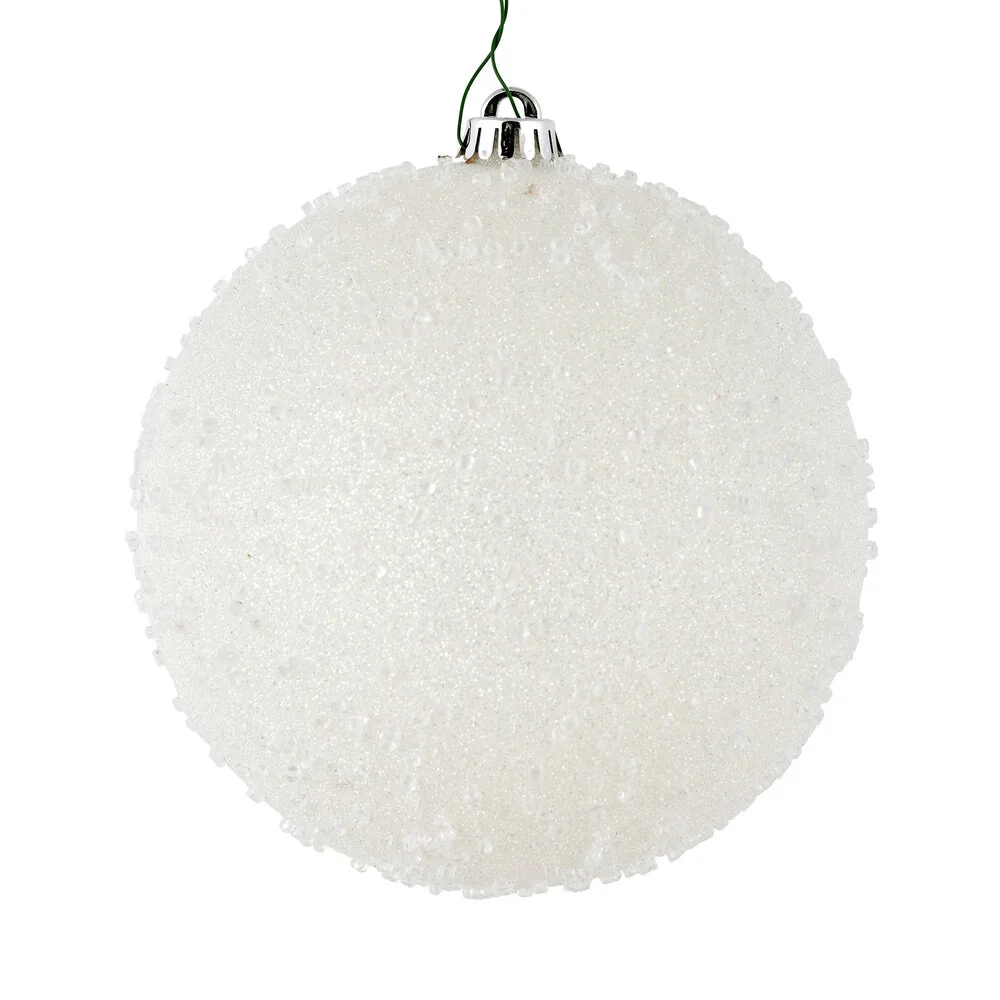 White Ice Ornament Set