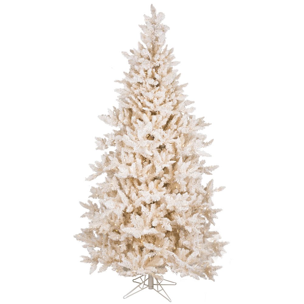 Vintage Fir Flocked Artificial Tree