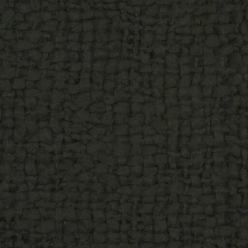 Modern Black Woven Throw Fringe