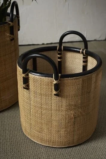 Natural Fiber Storage Plant Baskets Cane Handles (Copy)