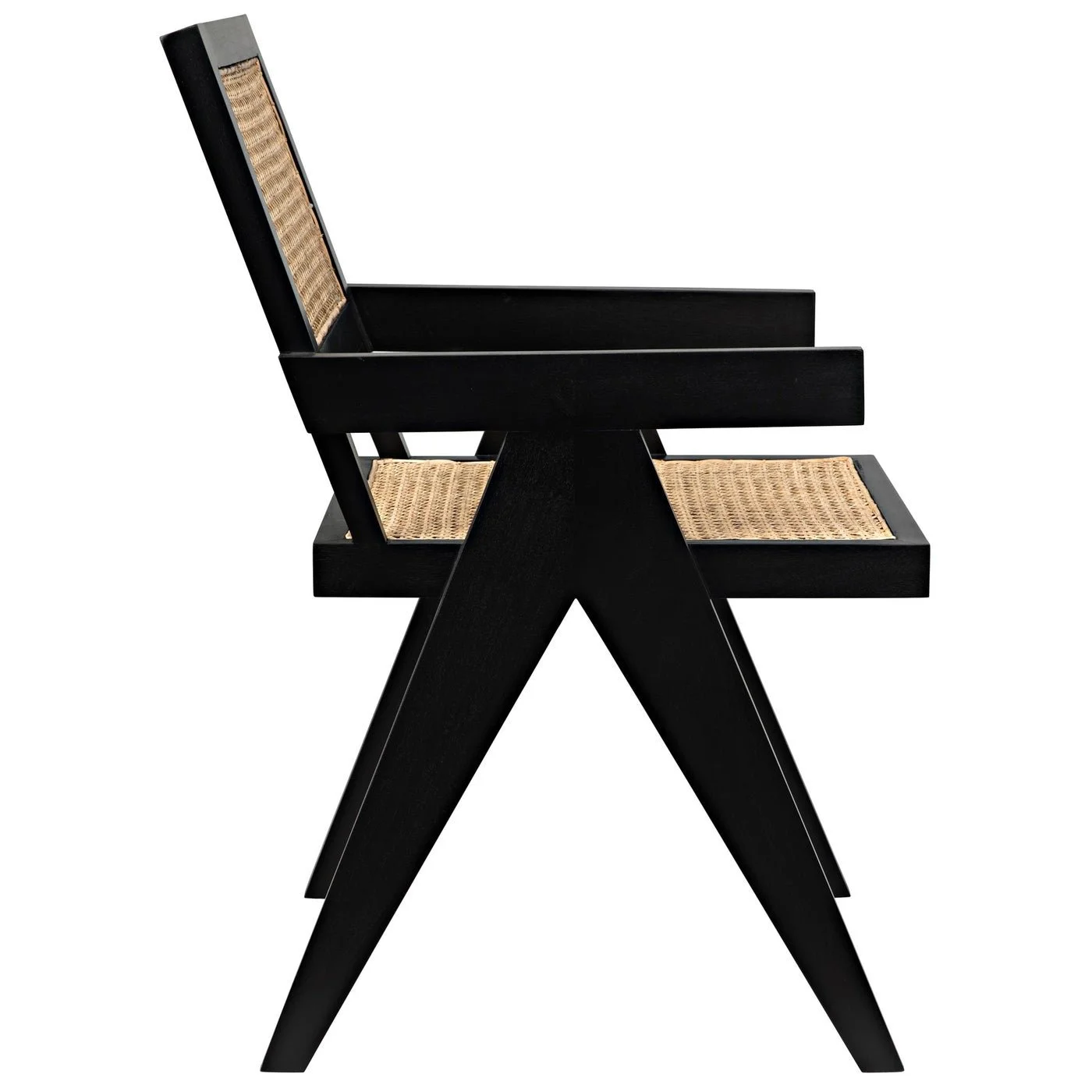 Jude Whitewash Cane Dining Chair