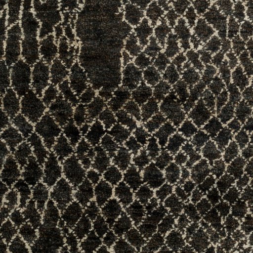 Black Bjorn Snakeskin Jute Rug Collection Swatch