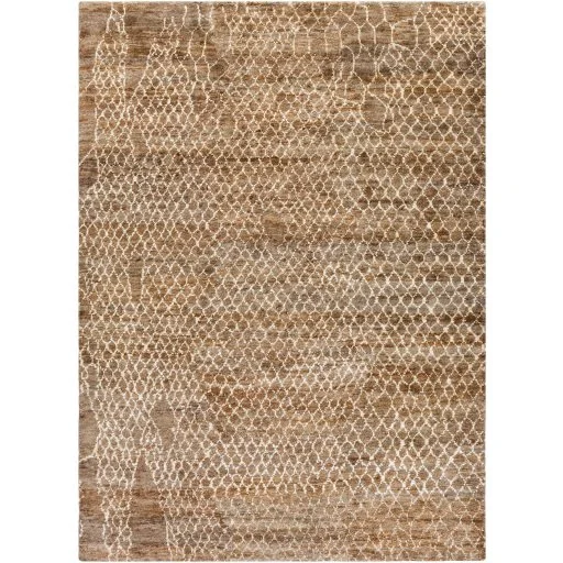 Brwon Beige Bjorn Snakeskin Jute Area Rug Collection