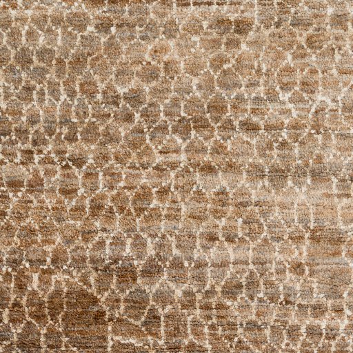Brown Beige Bjorn Snakeskin Jute Rug Collection Swatch