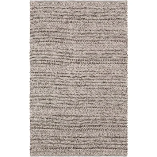 Light Grey Tahoe Wool Designer Indoor Rug