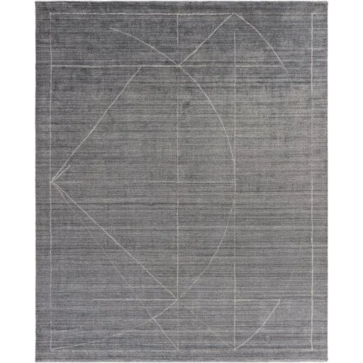 Light Grey Hightower Hand Knotted Rug Collection