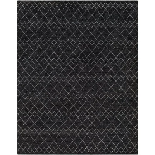 Zara Luxury Designer Indoor Black and Ivory Rug