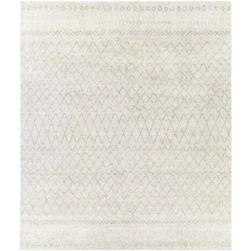 Zara Luxury Designer Indoor Black and Ivory Rug