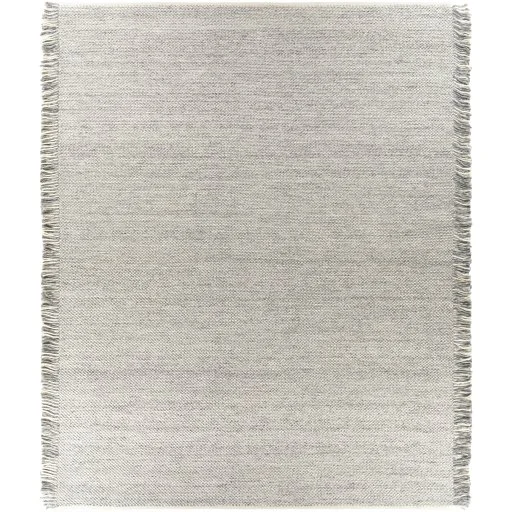 Grey Southampton Fringe Indoor Outdoor Rug