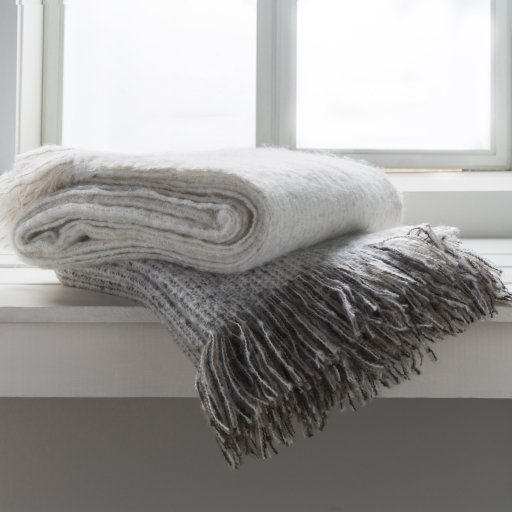 Ivory Woven Soft Fringe Throw Collection