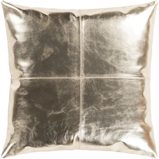 Ritz Gold Lame Accent Pillow