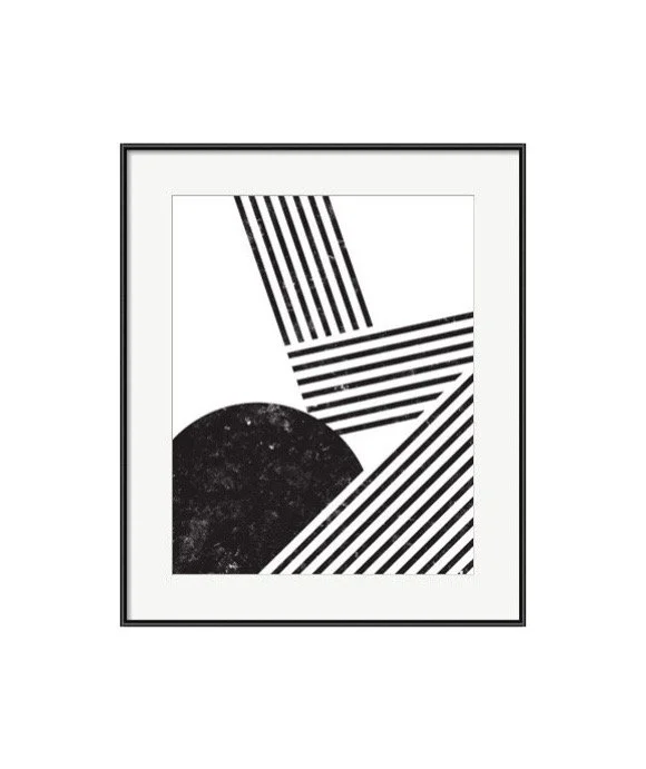 Orthograph II Framed Art Print