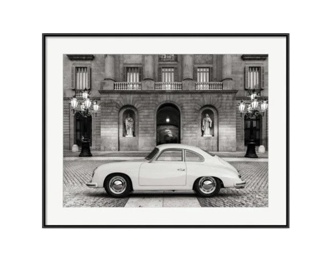 Vintage Sports Car Roadster Art Print