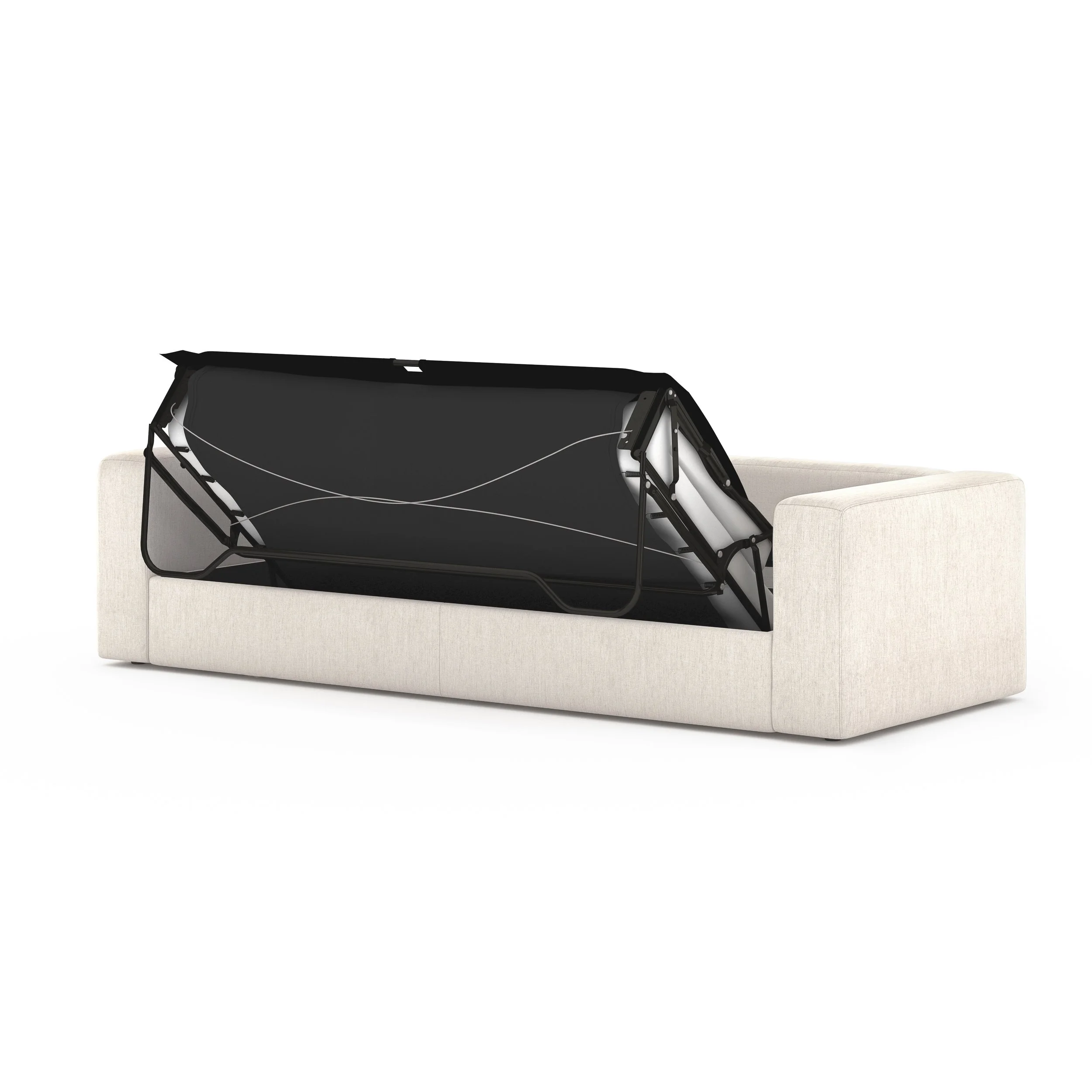 Ivory Guest Modern Sofa Bed