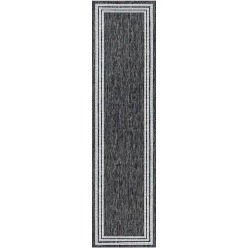 Runner Charcoal/Ivory Chateau Indoor/Outdoor Rug