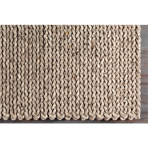 Vail Felted Wool Rug Oatmeal Detail