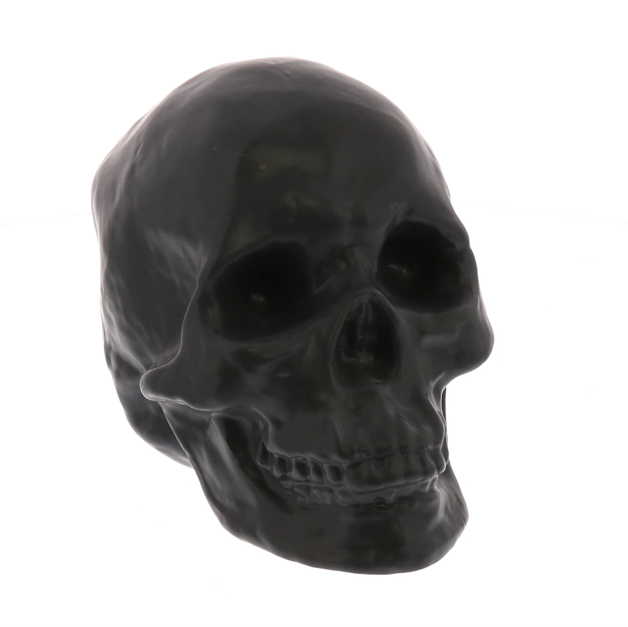 Black Ceramic Skull.JPG