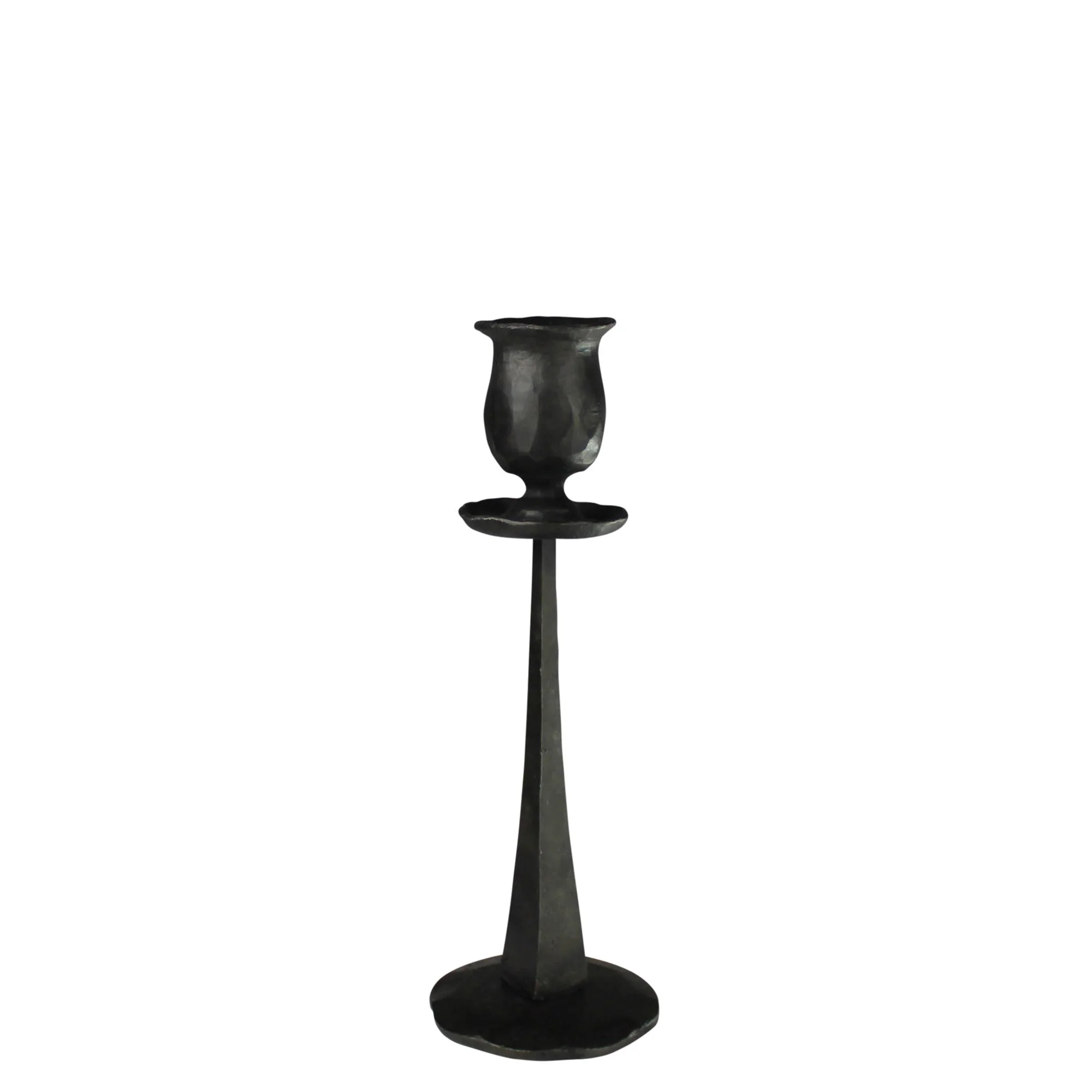 Iron Taper Candle Holder Short