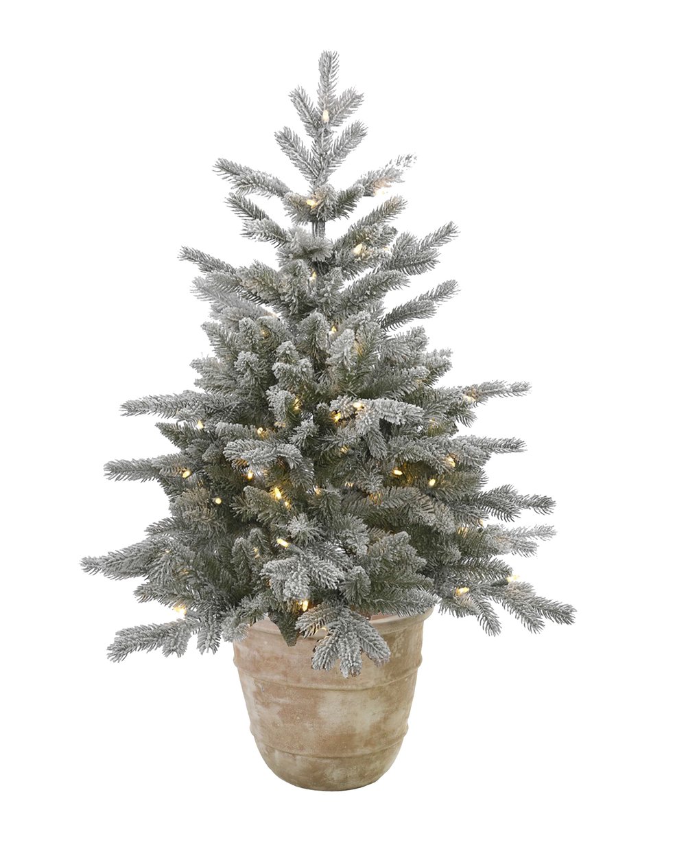 Monteclair Ceramic Sage Christmas Tree Planter