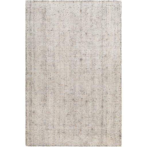 Luster Sheen Viscose Wool Rug Light Grey