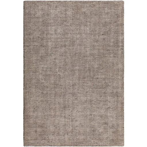 Luster Sheen Viscose Wool Rug Medium Brown